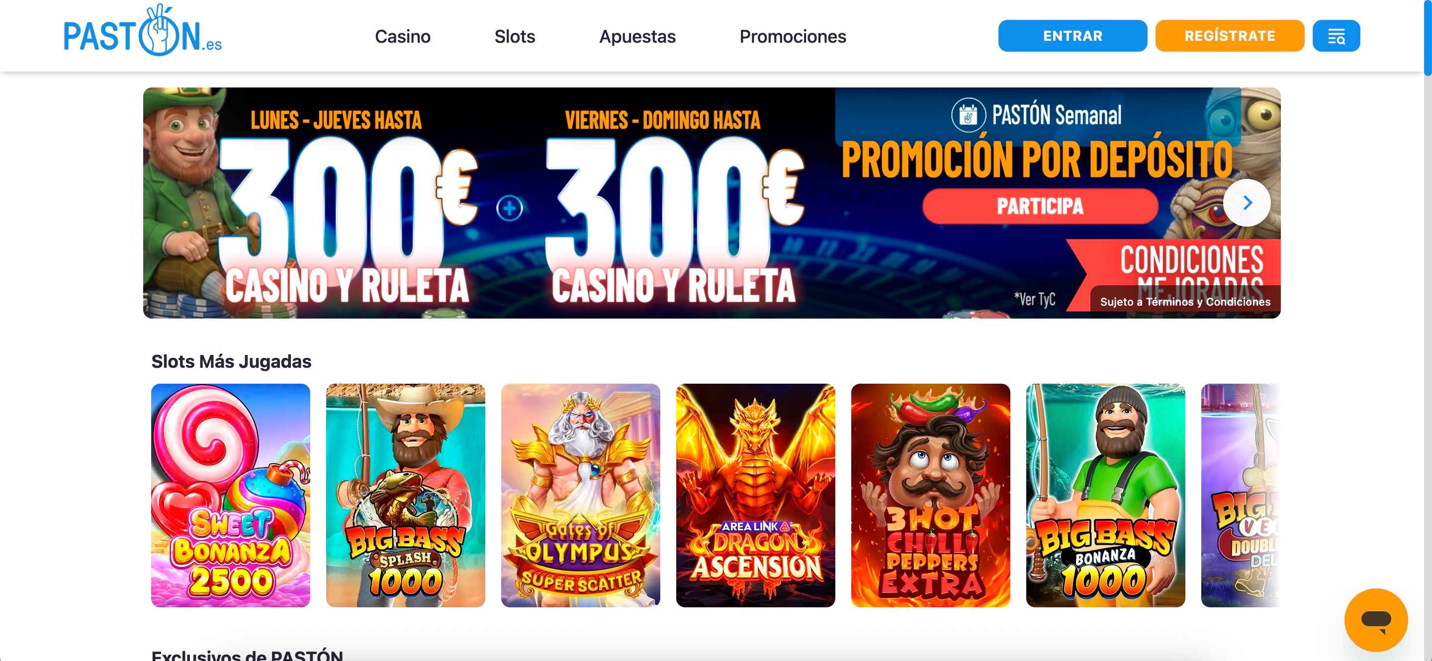 Reseña del casino Paston (2026)